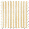 Emily Bond Oscar Stripe, Gold - Twist&Fit Roman Blind
